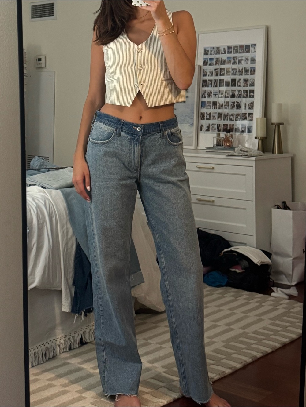 Abercrombie Baggy Low Rise Jean (Long)